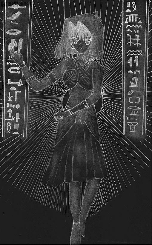 Ägyptische Tänzerin Tea