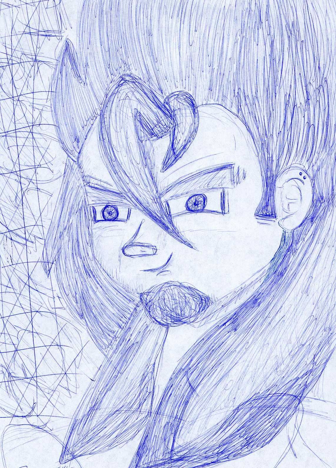 SSJ6 Gogeta (mit Kuli)