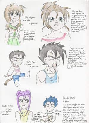 Erfundene Charas-Eingriff in DBZ (bitte anguckn besonders GORE)