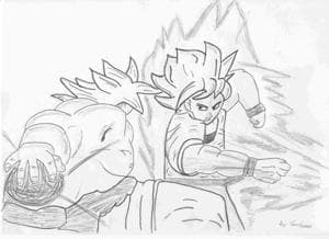 Son Goku versus Broly