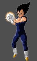 vegeta mit energieball