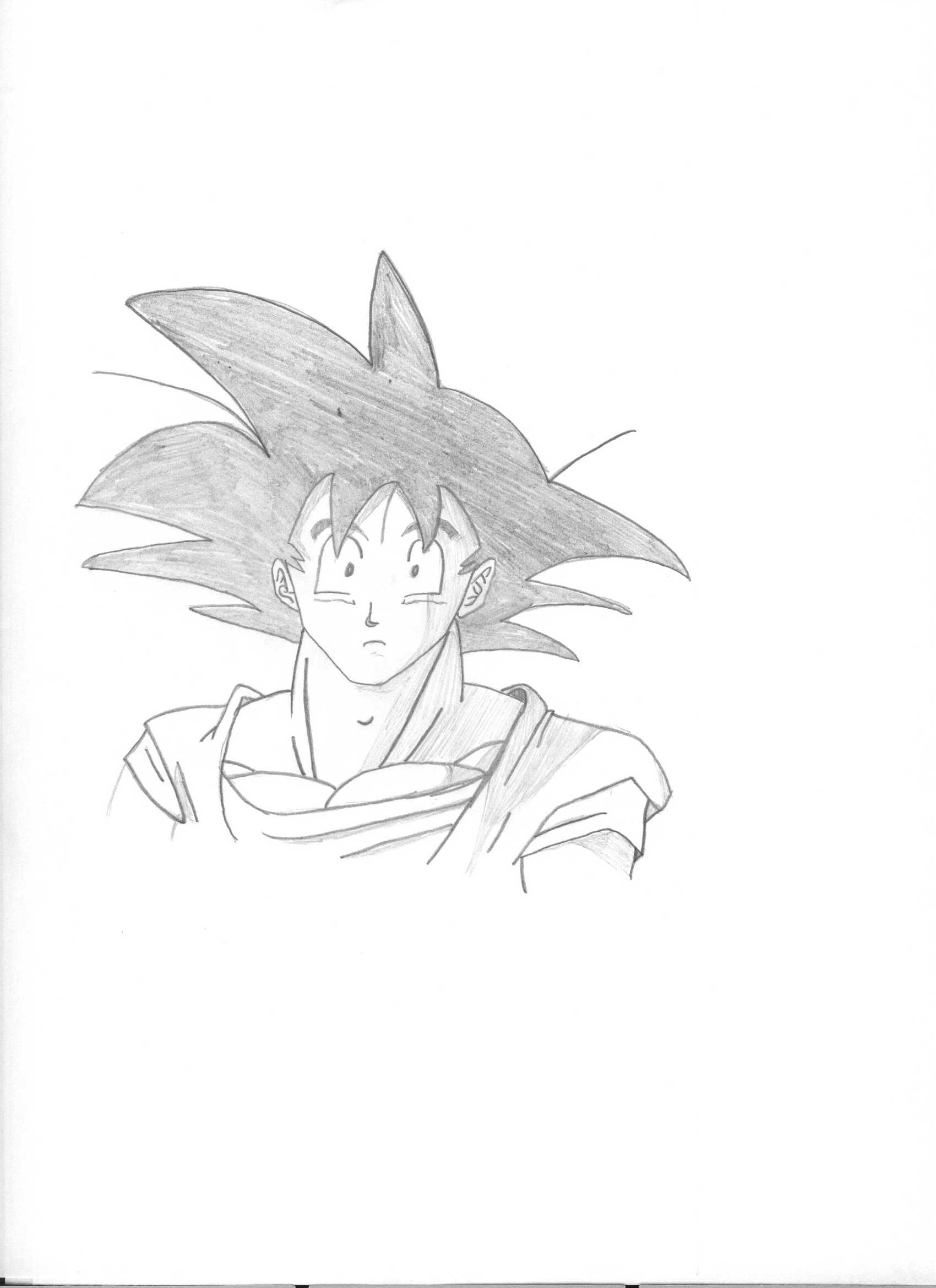 son goku erstaunt