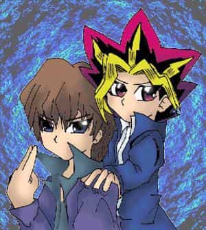 Chibi Kaiba mit Yugi