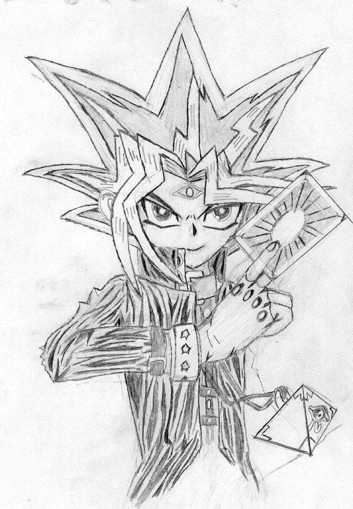 Yami im Streifenlock