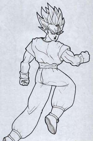 Gohan als Super Saiyajin