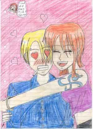 Nami und Sanji