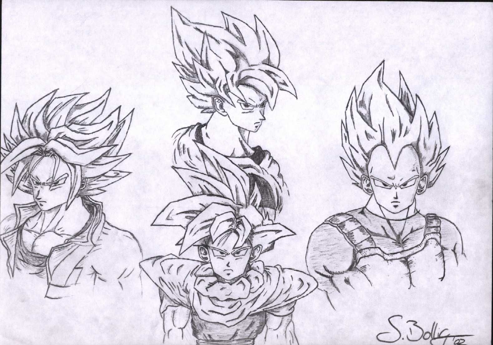 4 Supersaiyajins