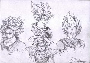 4 Supersaiyajins