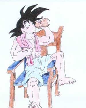 SonGoku macht pause