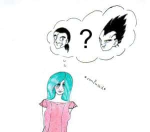 bulma thinking...
