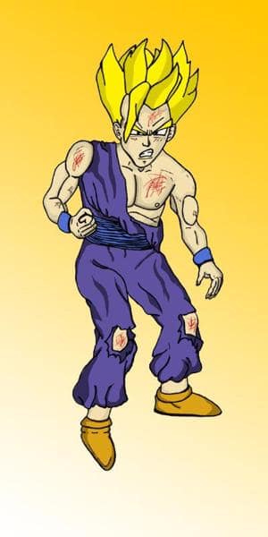 Son Gohan uff d`Fress