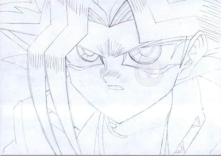 Yami Yugi 03 Skizze