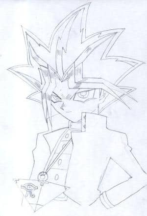 Yami Yugi Skizze
