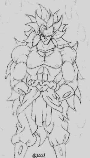 Broly als SSJ3!