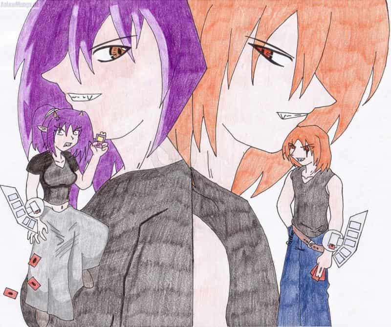 duel der etwas dünkler angezogenen ^^`` oke oke scheiss titel