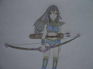 Bogenschützin Sylphie