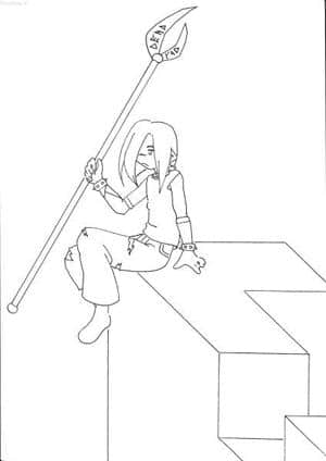 Hylian Naze (Outlines)