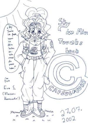 Sky im Mirai Trunks Sachen Teil 1