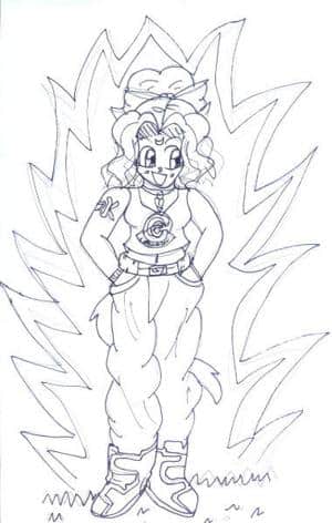 Sky im Mirai Trunks Sachen Teil 2