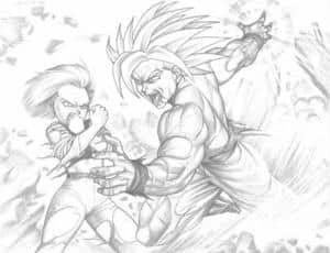 C18 vs. Goku