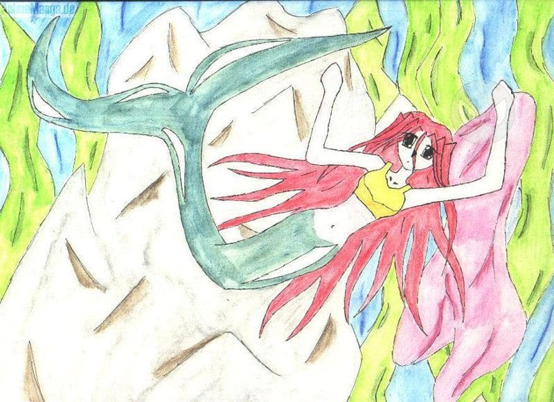 Né sweete, kleine Meerjungfrau