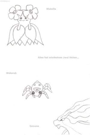 Pokemon Skizzen