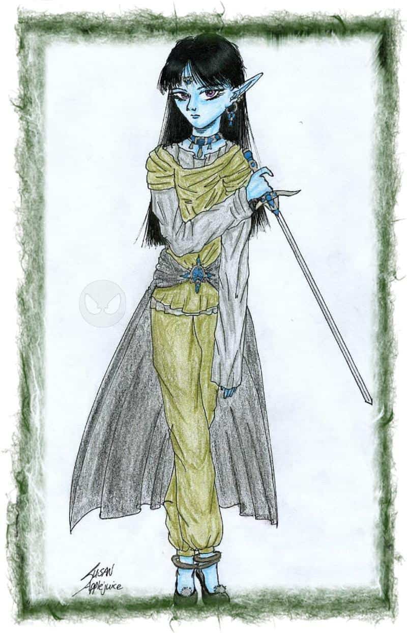 Elfenschwertkämpferin