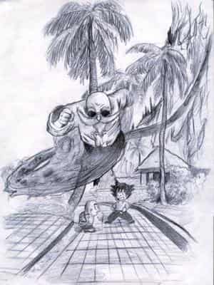 Muten Roshi und seine Schüler