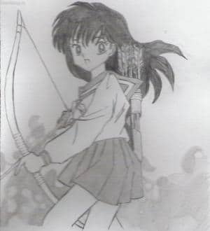 kagome mit pfeil und bogen