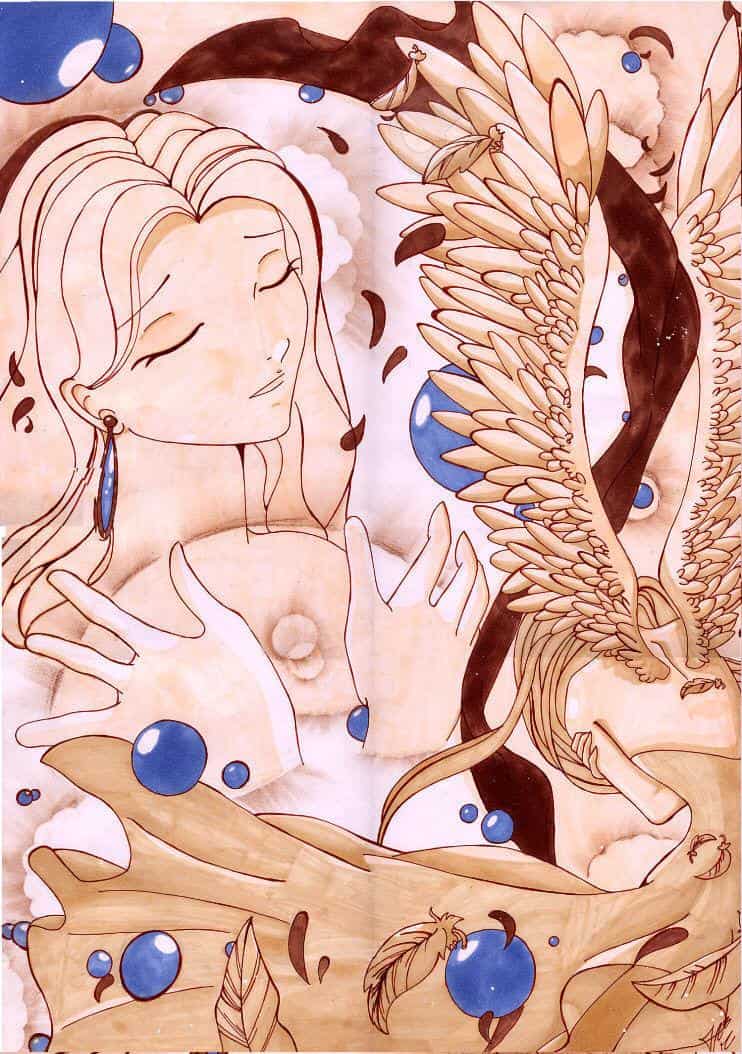 The Lady Eowyn (Copic Colo)