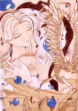 The Lady Eowyn (Copic Colo)