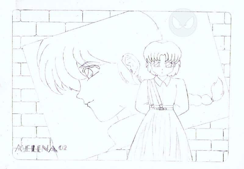 Ranma und Akane - Skizze