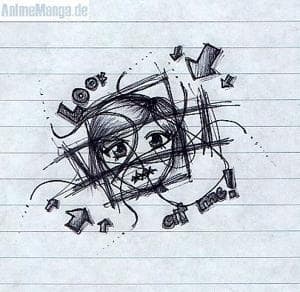 Schulkritzelei Nr. 1