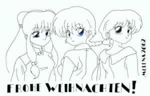 Frohe Weihnachten! - Outlines