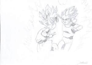 Goten vs Trunks