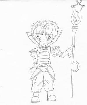 "Magischer Krieger" (???)