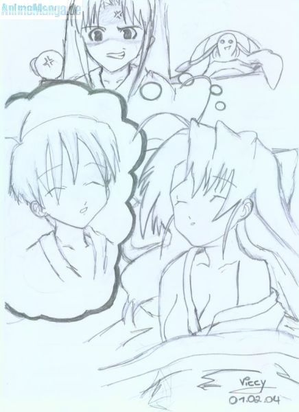Love hina zeichnung