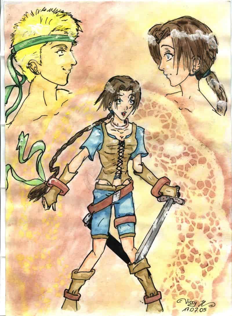 °_~Lea ; auge in auge mit lazar :P ~_°