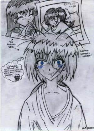 Kenshin und sein Teddy