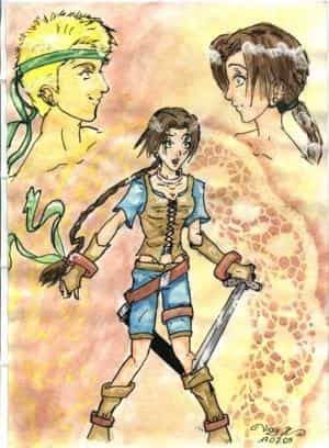 °_~Lea ; auge in auge mit lazar :P ~_°