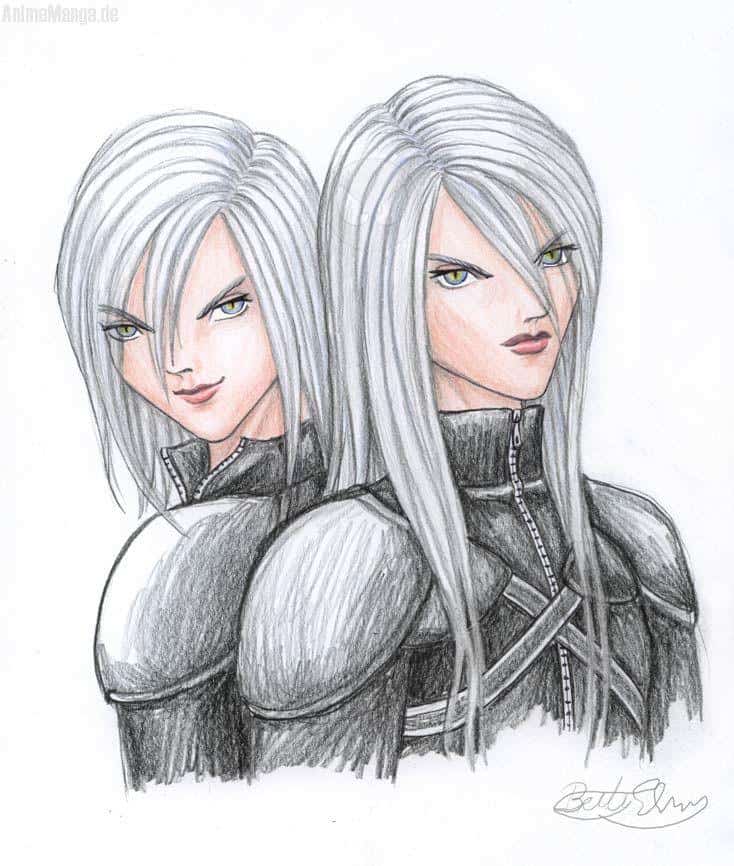 "Kadaju (Kadaj) und Yazuu (Yazoo)"