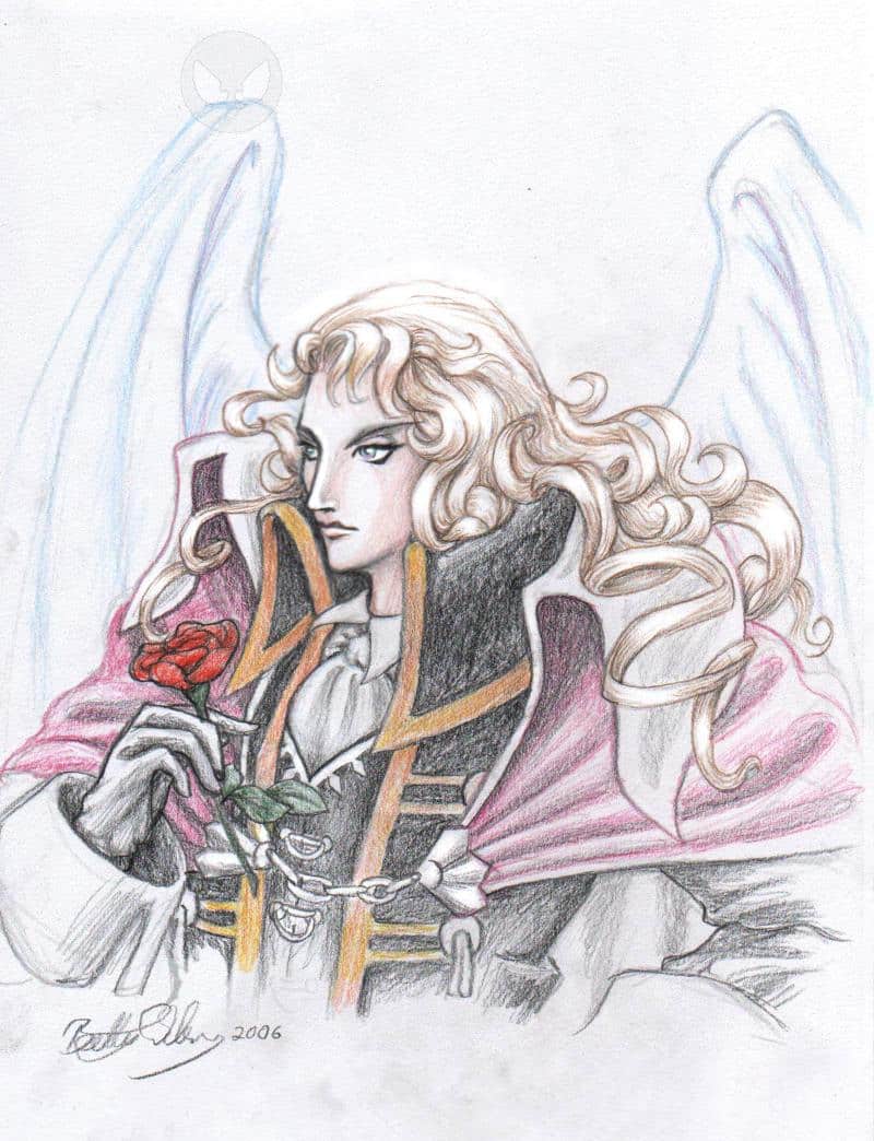 &quot;ALUCARD, Vampir mit Engelsflügeln&quot;