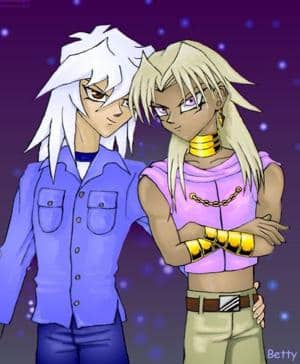 *Also das sieht schon besser aus* (Bakura & Malik)