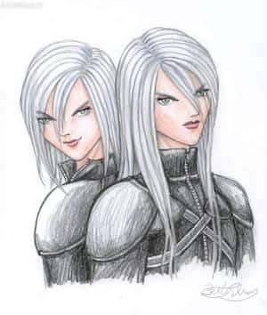 "Kadaju (Kadaj) und Yazuu (Yazoo)"