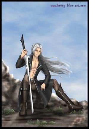 "Mann mit Schwert" klasse Titel eh? XD