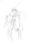 "Skizze zu Sesshomaru"
