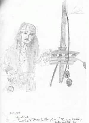 Captain Jack Sparrow!