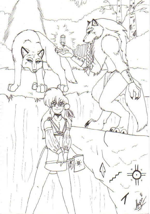 Wölfe, Wald und Maggi-Chan