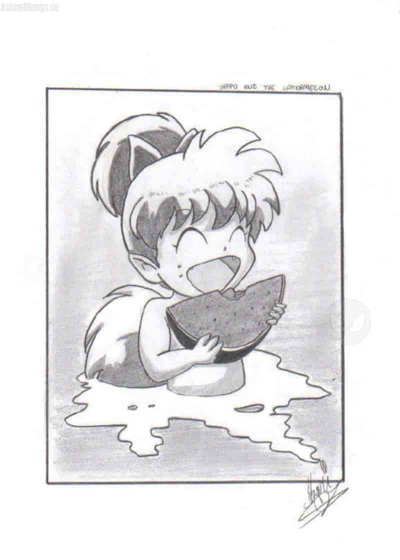 Shippo With Watermelon