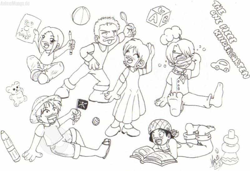 the one piece kindergarten
